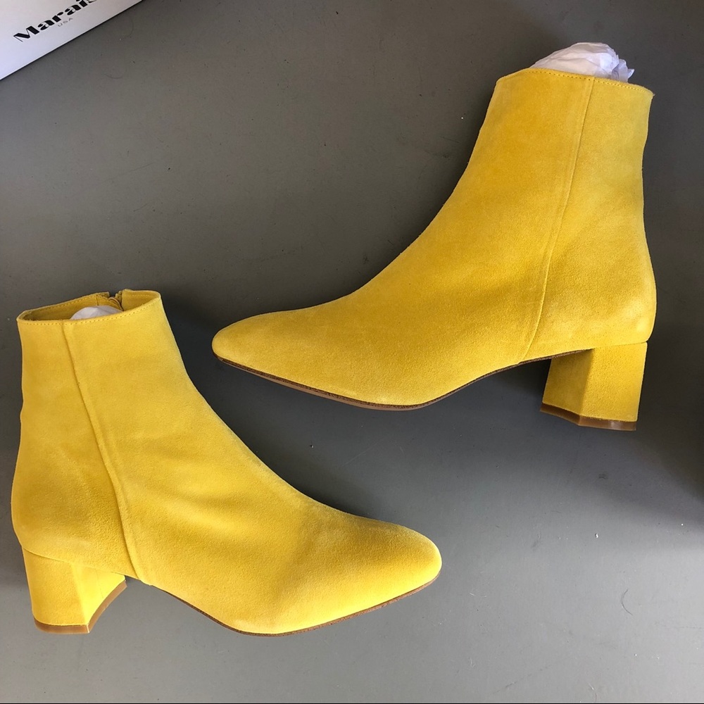 Marais Ankle Boot in Yellow